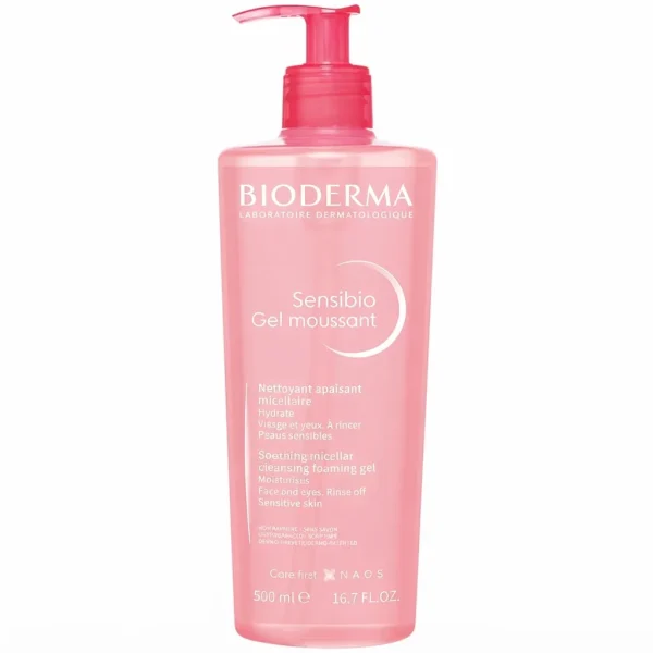 ژل شست‌وشوی صورت بایودرما مدل Sensibio Gel Moussant