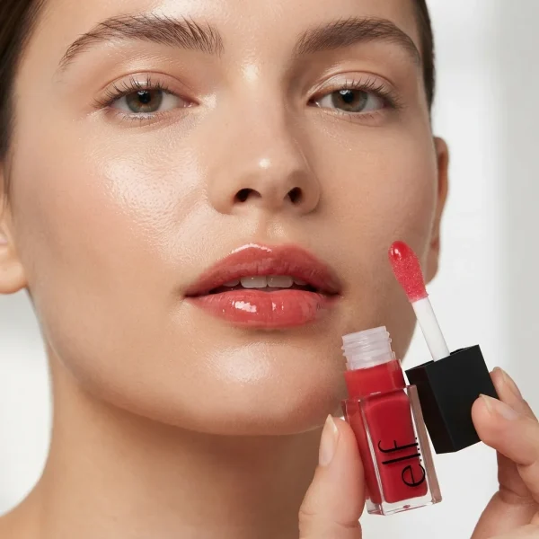 روغن لب الف Glow Reviver رنگ Red Delicious قرمز شفاف