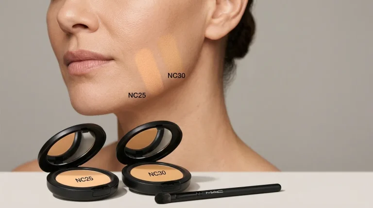 NC25 یا NC30 مک؟ راهنمای انتخاب رنگ Studio Fix Powder Plus