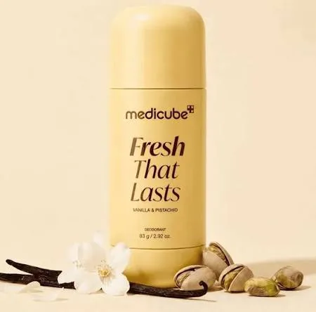 محتویات بسته‌بندی دئودورانت مدیکیوب Fresh That Lasts