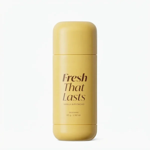 دئودورانت روشن‌کننده مدیکیوب Fresh That Lasts وانیل و پسته ۸۳ گرم