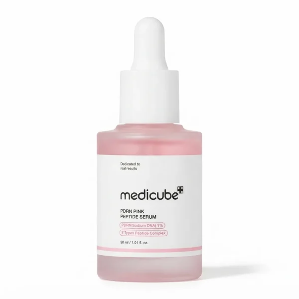 سرم PDRN و پپتید مدیکیوب مدل Pink Peptide Serum حجم ۳۰ میلی‌لیتر