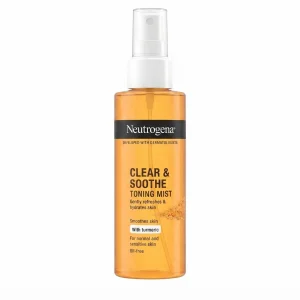 تونر اسپری زردچوبه نوتروژینا Clear & Soothe