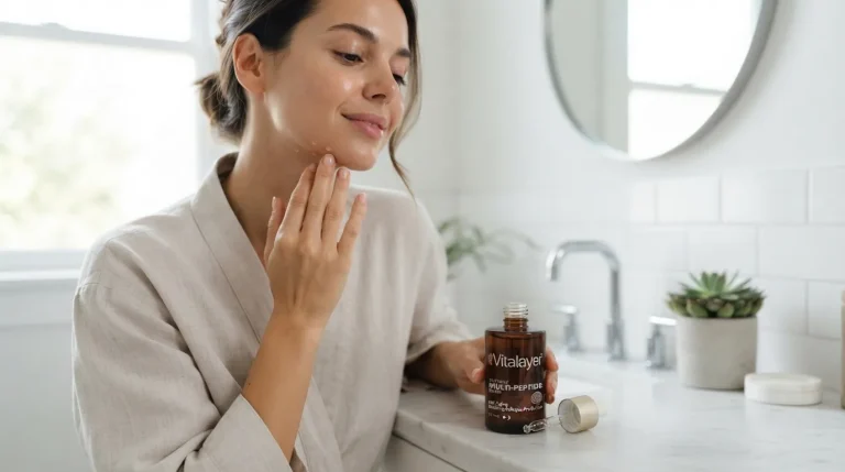 سرم پپتاید را چند قطره بزنیم؟ راهنمای پخش روی صورت و گردن