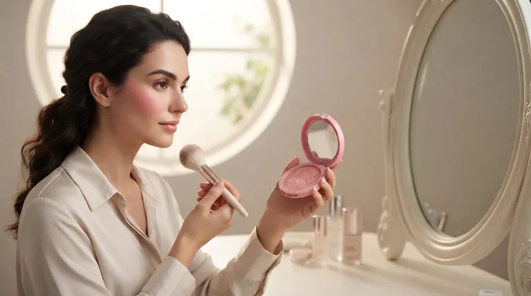 رژگونه شیگلم هری پاتر؛ راهنمای پخش رنگ صورتی و کنترل شدت روی گونه