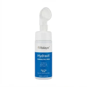 فوم شست‌وشوی صورت برس‌دار ویتالیر مدل Hydravit