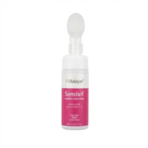 فوم شست‌وشوی صورت برس‌دار ویتالیر مدل Sensivit