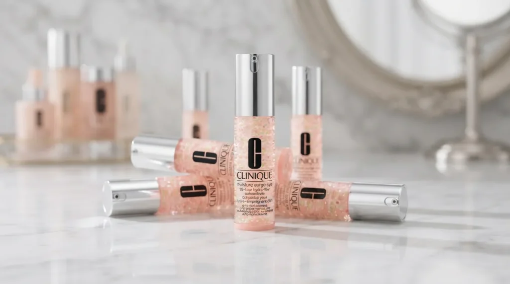 ژل دور چشم کلینیک Moisture Surge Eye را چطور زیر آرایش استفاده کنیم؟