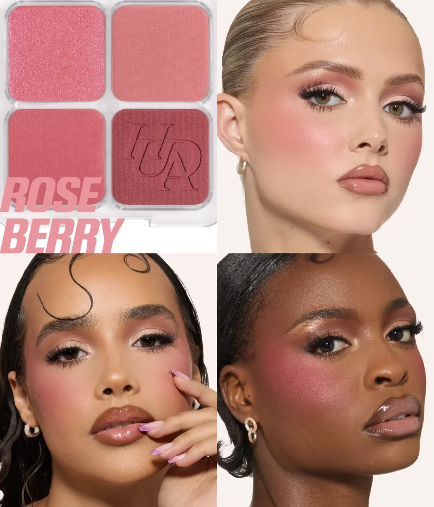 پالت رژگونه هدی بیوتی مدل Blush Filter Blurring Blushlighters
