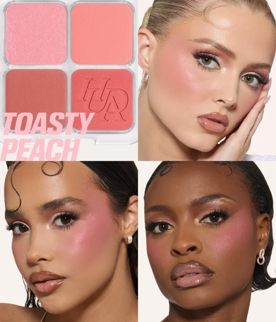 پالت رژگونه هدی بیوتی مدل Blush Filter Blurring Blushlighters