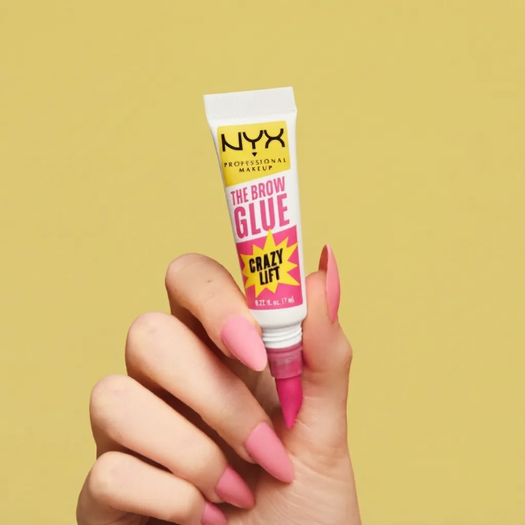 ژل لیفت ابرو نیکس مدل The Brow Glue Crazy Lift